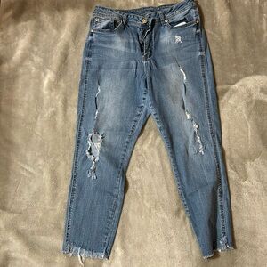 Seven cutoff capri pants-size 12